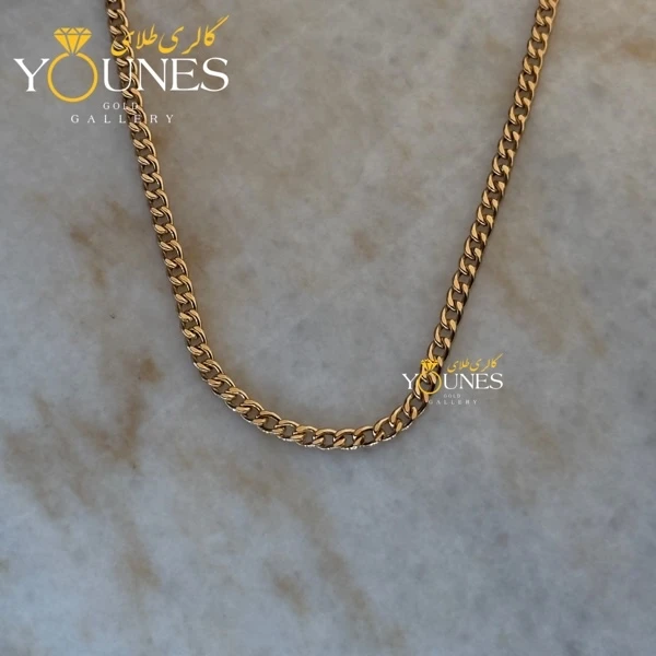 گردنبند طلا کارتیر درشت